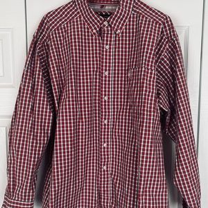 Mens Ariat Pro Series Button Down Long Sleeve XXL